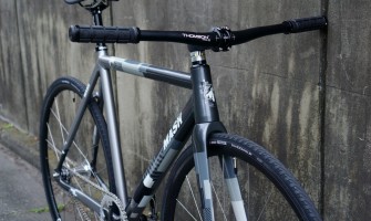 Vienos pavaros dviratis Singlespeed