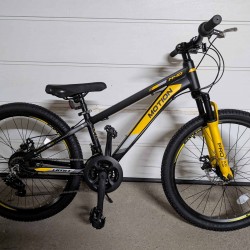 Umit Motion dviratis paaugliui 24" black yellow