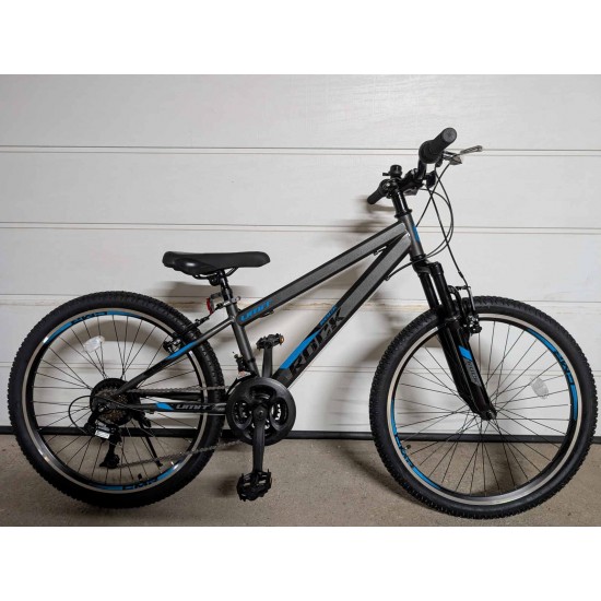 kalnu-mtb-dviratis-paaugliui-umit-rock-24-anthracite-blue-plieninis-remas