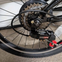 Umit Rock vaikiškas dviratis 20" black red